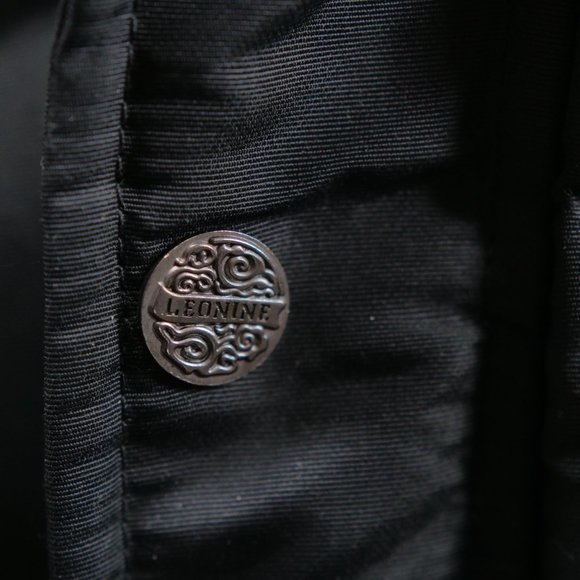 LEONINE Men's Puffer Jacket/Winter Bomber Jacket Black SEE DESCRIPTION FOR SIZE - Picture 5 of 9